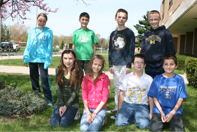 Eight published Grannie Annie authors from Whitehouse, Ohio